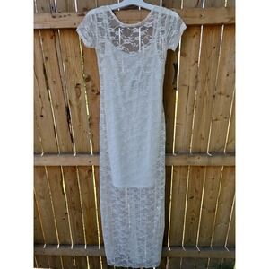 Women's‎ Maxi Dress - Wild Fable White Lace XXS